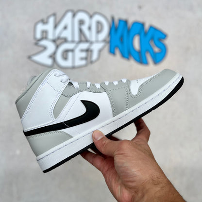 Wmns Air Jordan 1 Mid - Grey Fog