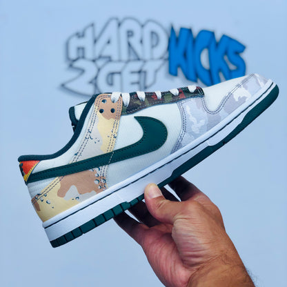 Nike Dunk Low SE - Sail/Multi Camo