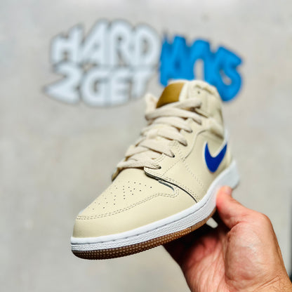 Air Jordan 1 Mid Utility GS - Fleece Pearl White