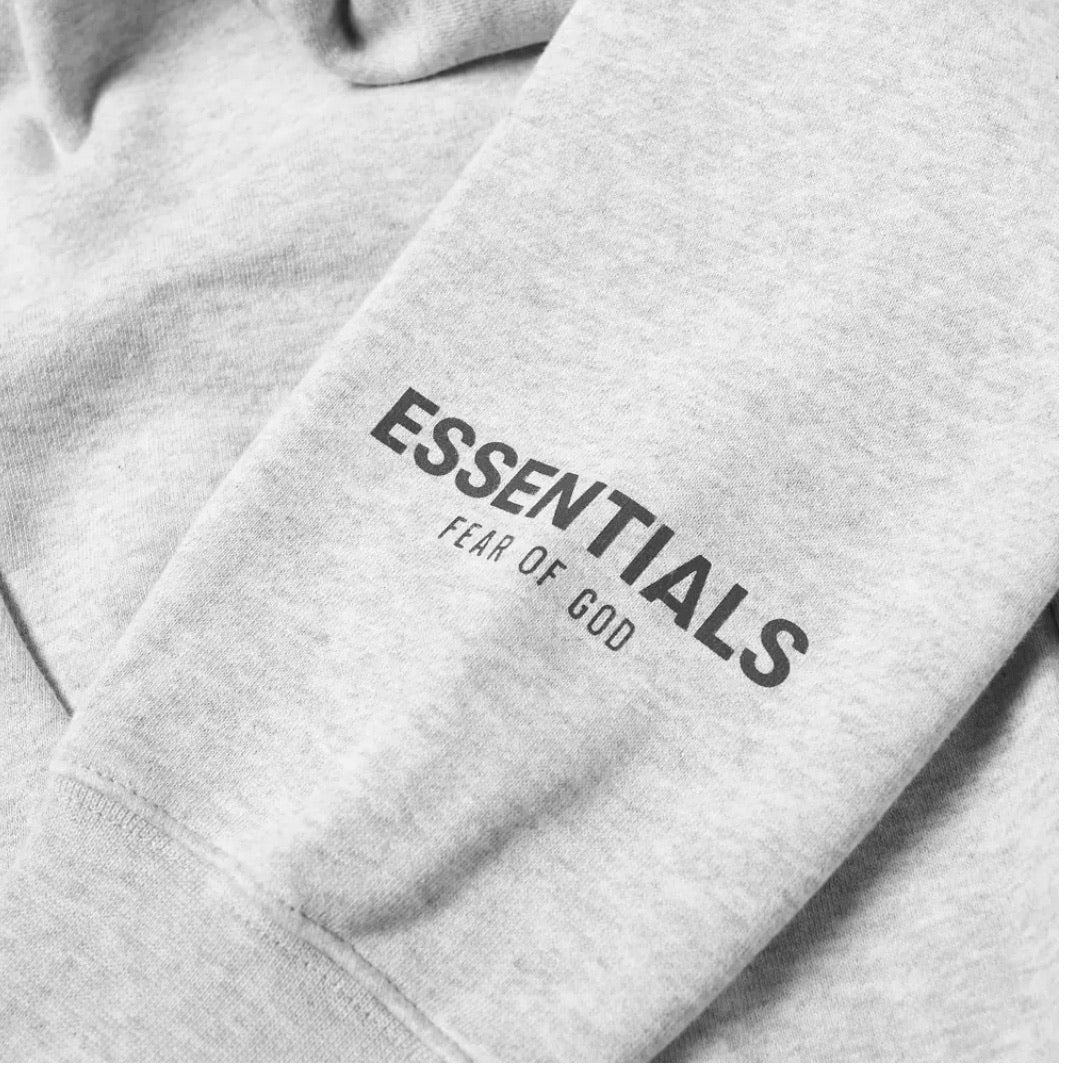Fear Of God Essentials Hoodie - Heather Grey