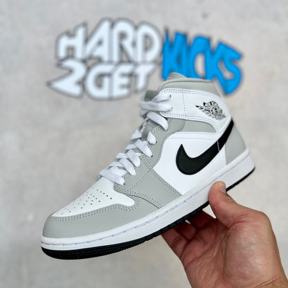 Wmns Air Jordan 1 Mid - Grey Fog