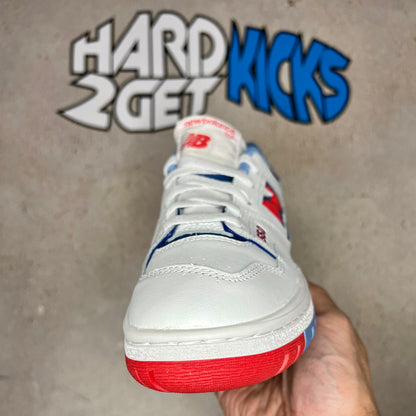 New Balance 550 GS - White/True Red