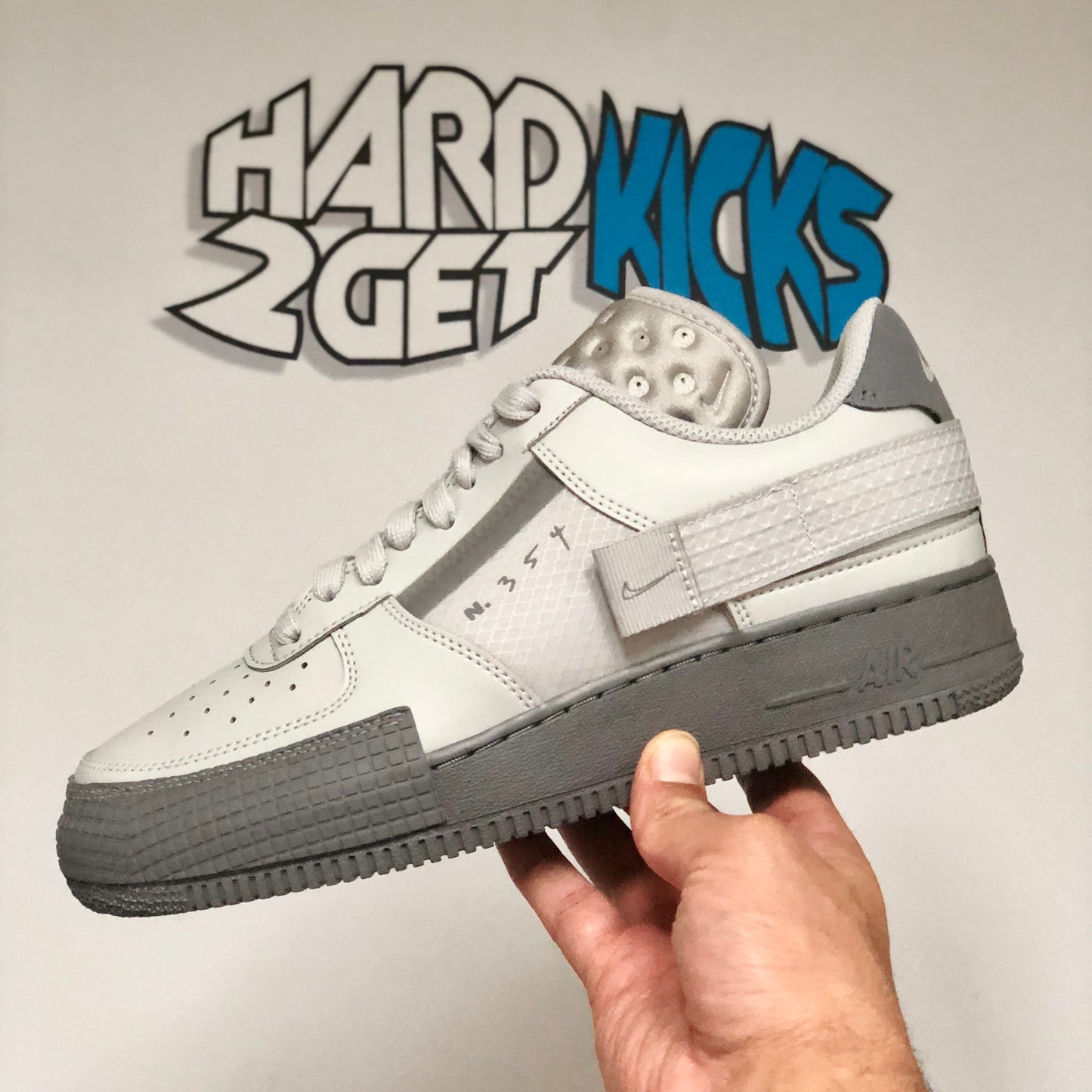 Nike N.354 Air Force 1 Type - Grey Fog