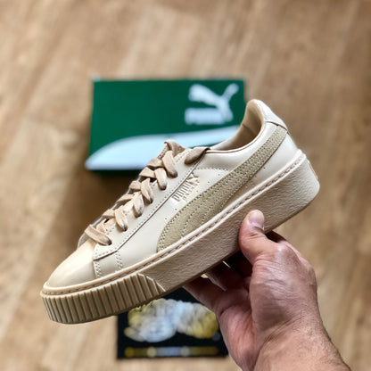 Puma Wmns Basket Platform Patent - Frappe